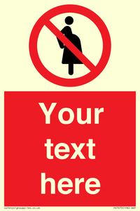 Custom prohibition not for pregnant women